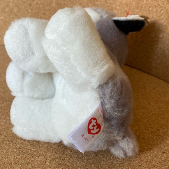 ⭐️3/20 🧸 - TY Classic Buff the Siberian Husky Plush 6”Beanie Babies toy - Picture 7 of 7